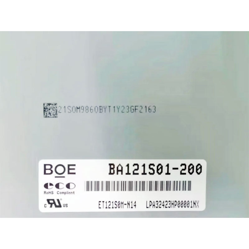 ET121S0M-N14  BOE  12.1inch  800×600 LCD DISPLAY