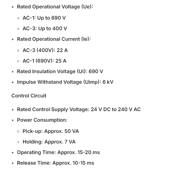 SIEMENS 3TF4022-0XN2 NEW