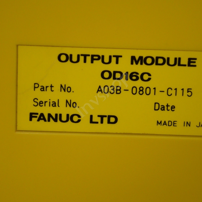 Fanuc A03B-0801-C115 OUTPUTÂ MODULEÂ OD16C