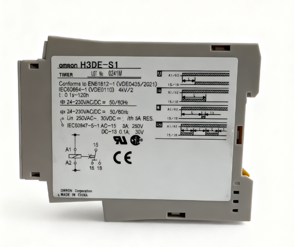 new OMRON H3DE-S1 Set the time relay