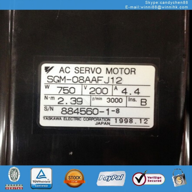 servo motor SGM-08AAFJ12 Used for Yaskawa