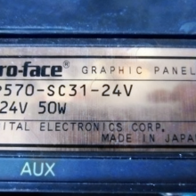 proface verwendet gp570-sc31-24v touchscreen