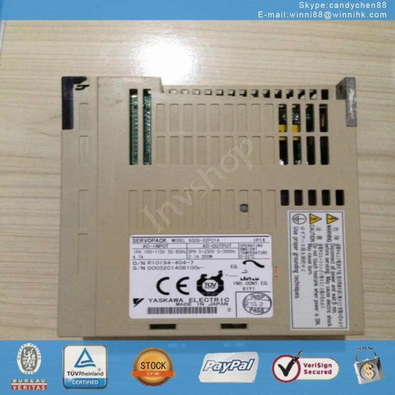 fÃ¼r yaskawa sgds-02f01a servoantrieb 60 tage garantie verwendet