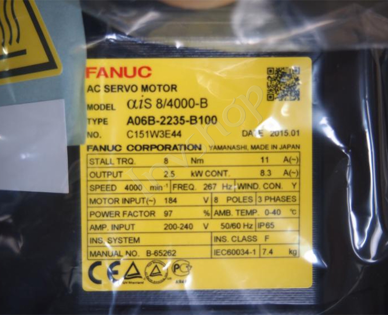 A06B-2235-B100 Fanuc Servo motor