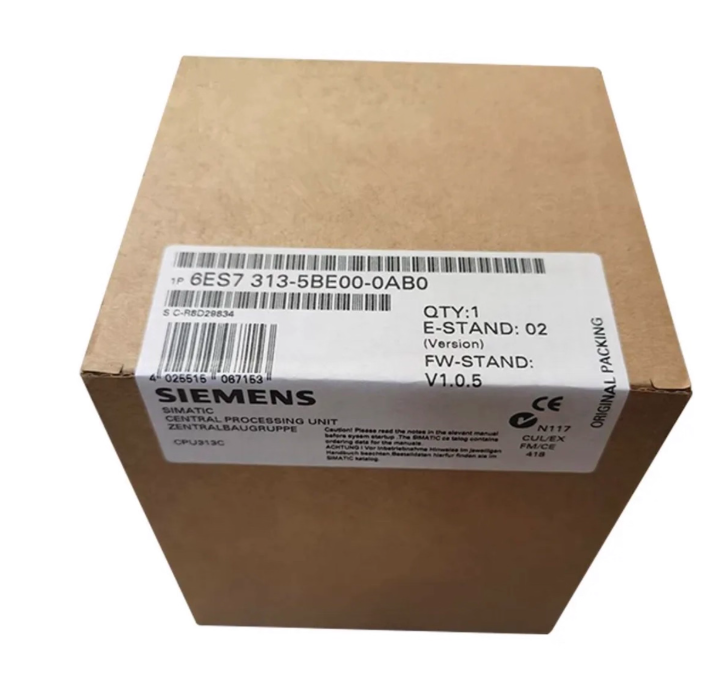 6ES7 313-5BE00-0AB0  New  SIMATIC S7-300, CPU 313C COMPACT CPU WITH MPI