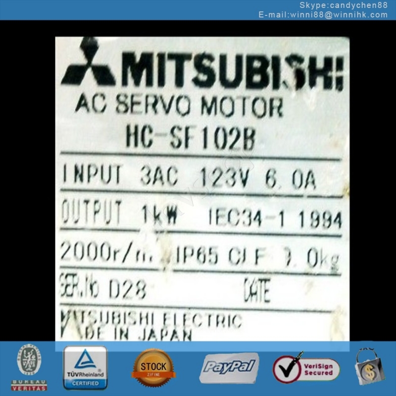 Mitsubishi - Servo - Motoren - 60 - Tage - Garantie sf102b verwendet