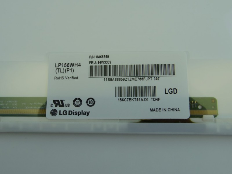 15.6 Inch Antiglare LG LCD Display Panel Normal White LCD Panel LP156WH4-TLP1
