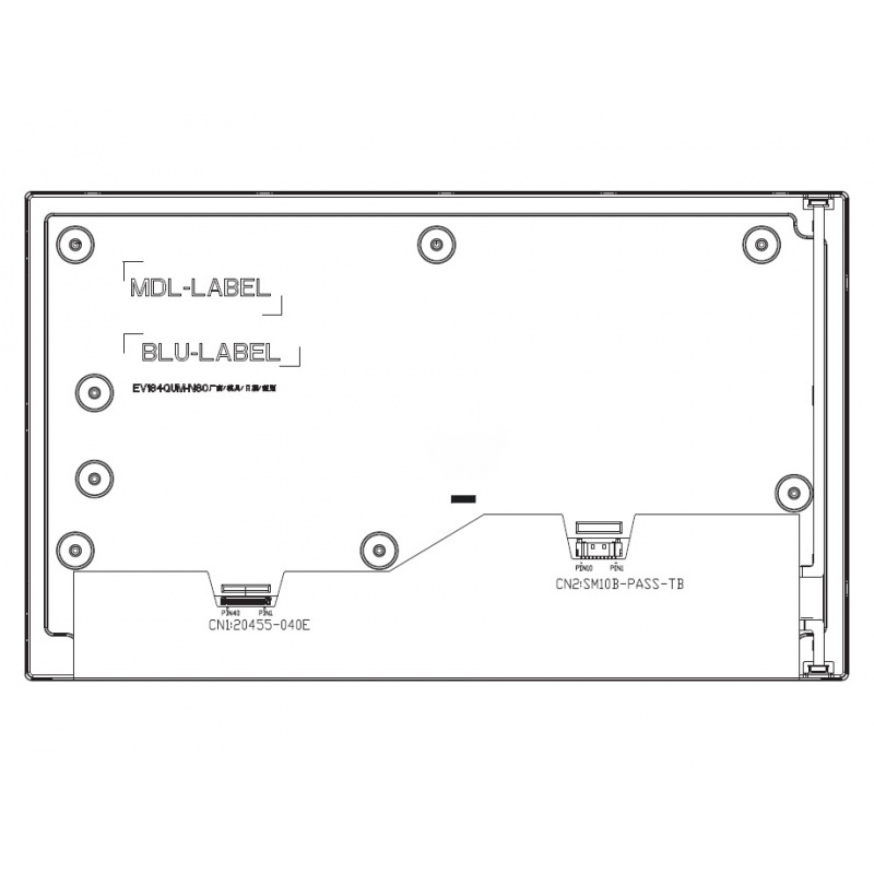 EV184QUM-N80  BOE  18.4inch   3840×2160  LCD DISPLAY