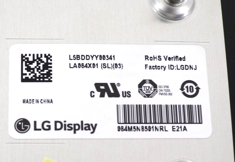 LA084X01-SL03 8,4 Zoll 1024 * 768 wled tft-lcd-Anzeige