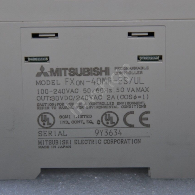 Mitsubishi PLC fx0n-40mr-es/ul Programming controller