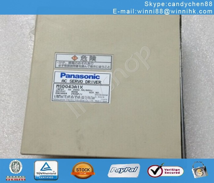 msd043a1x panasonic servo - fahrer