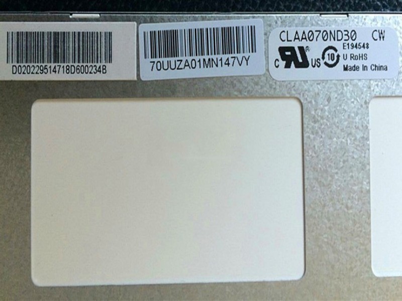 CLAA070ND30CW 7.0 inch CPT LCD Display Panel Resolution 1024*600