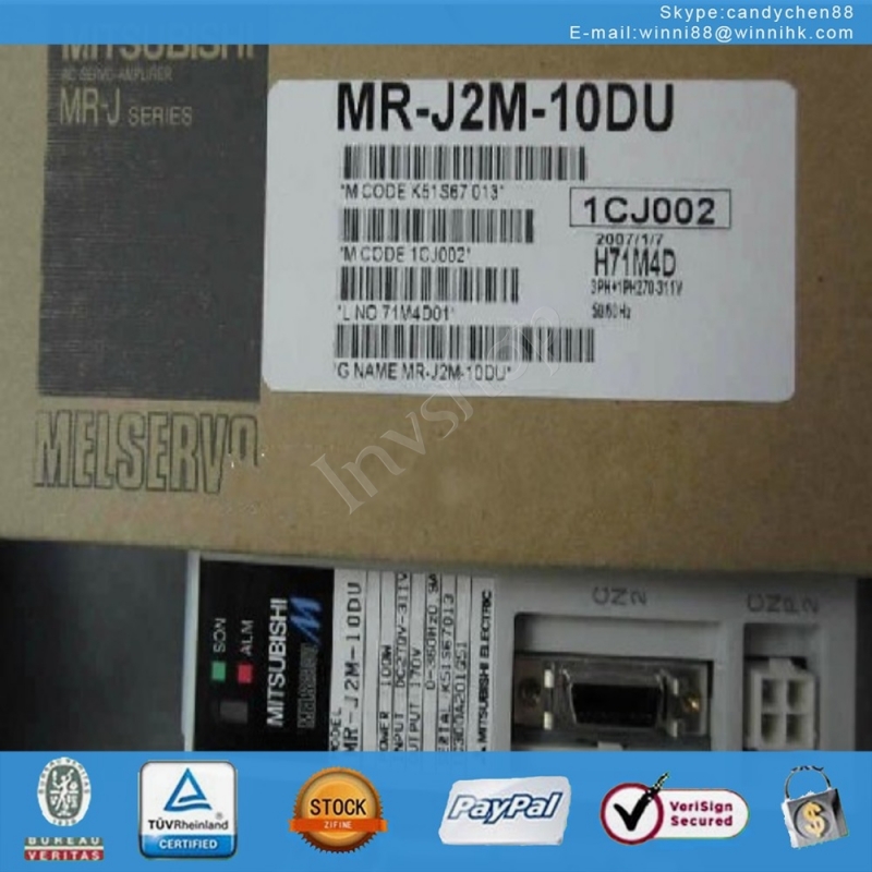 mr-j2m-10du servoantrieb 60 tage garantie fÃ¼r mitsubishi verwendet