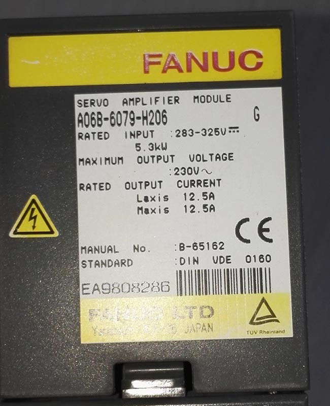Fanuc A06B-6079-H206 drives