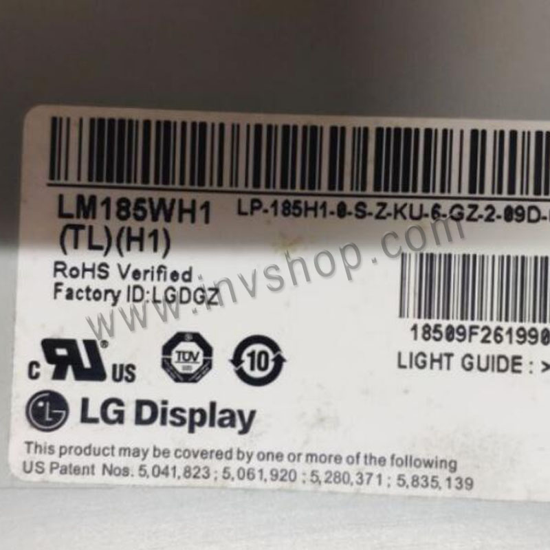 LM185WH1-TLH1 LG Display 18.5