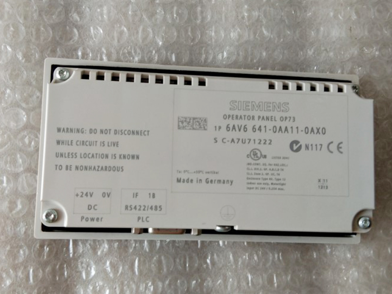 OP73 Siemens 6AV6 641-0AA11-0AX0 Operator Panel 6AV6641-0AA11-0AX0