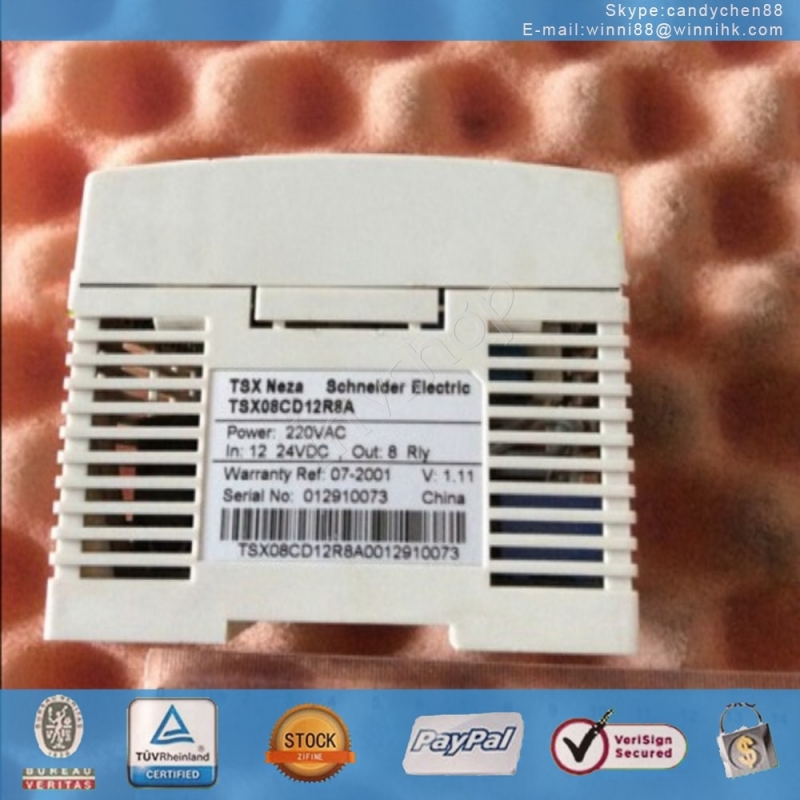 for MODICON Schneider Used TSX08CD12R8A PLC module One pieces
