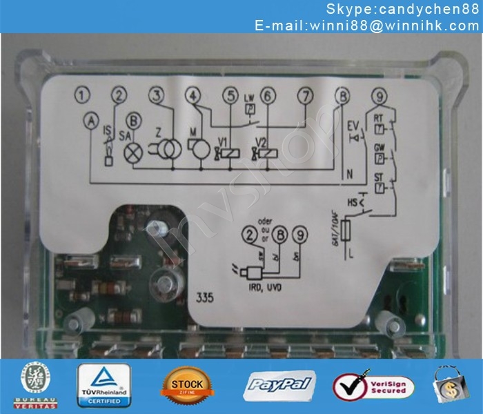 new DMG 970 Honeywell burning program controller