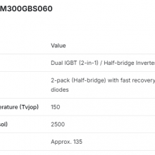 MITSUBISH PM300GBS060