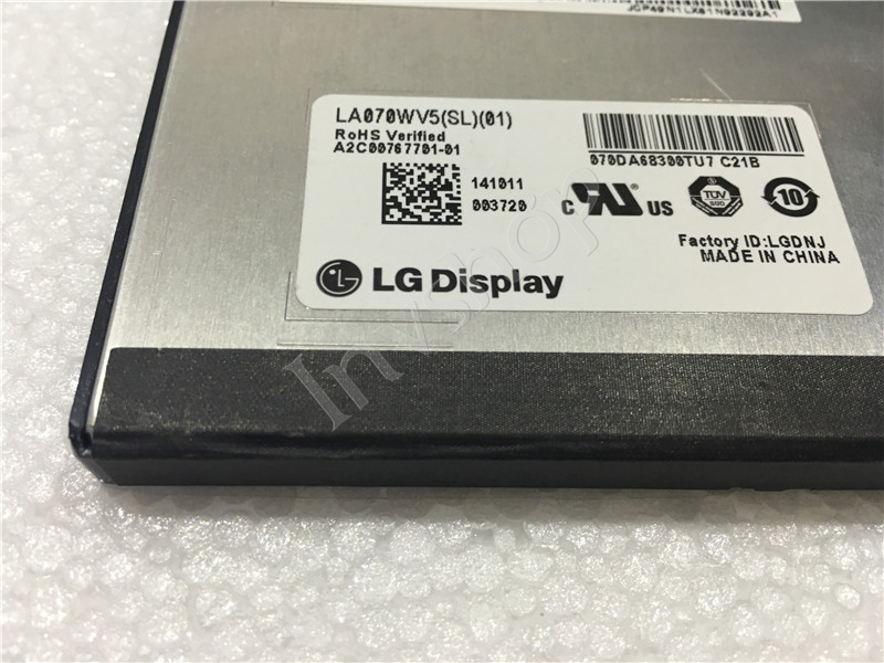 LA070WV5-SL01 New and Original 7inch automotive lcd display LA070WV5 SL01