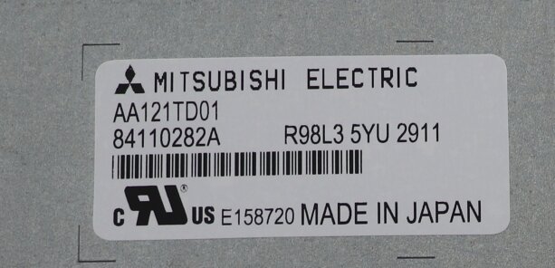 12.1-inch Mitsubishi AA121TD01 LCD Panel 1280×800 AA121TD01 lcd display