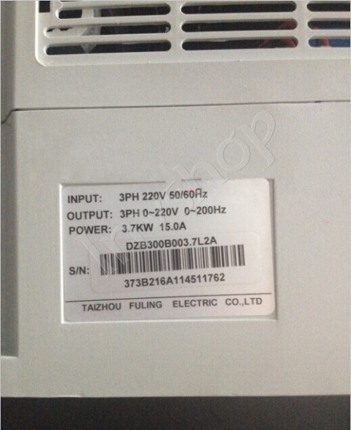 FULING DZB300B003.7L2A New 220V 3.7KW INVERTER