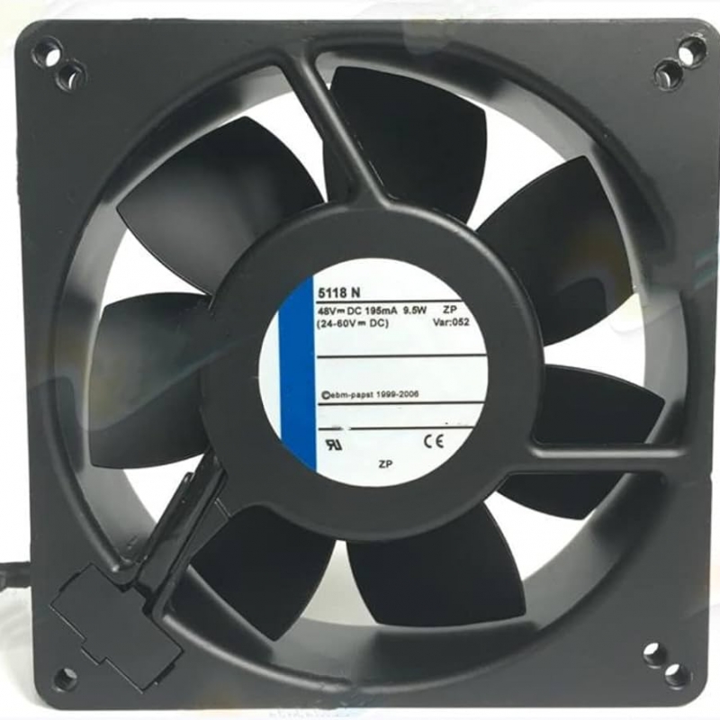 TYP 5118N 48V 9,5W original deutscher 13538 Metall hochtemperaturbeständiger importierter Lüfter