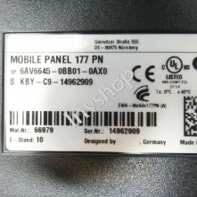 6AV6645 -0BB01 -0AX0 Siemens LCD SCCREEN FÜR MOBILE PANEL 177 PN