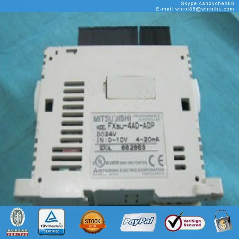 PLC FX3U-4AD-PNK-ADP Used for Mitsubishi 60 days warranty