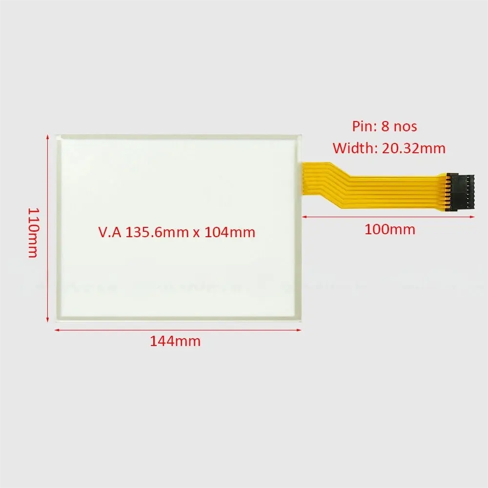 2711P-B7C4A2 Panelview Plus 700 Membrane Keypad 2711P-B7C4A6