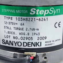 new Sanyo Danki motor 103H8221-6241
