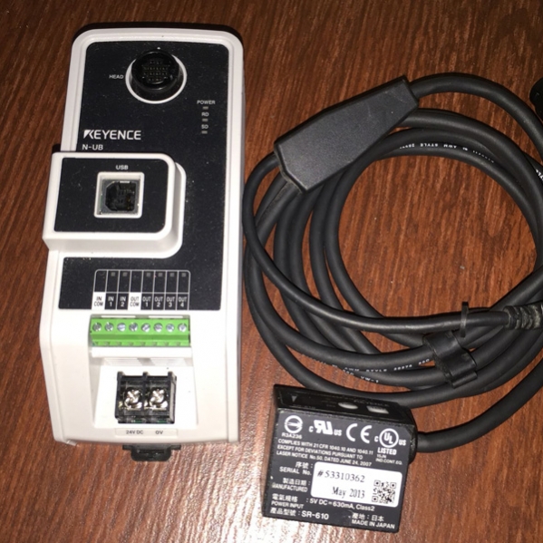 new Keyence SR-610 sensor