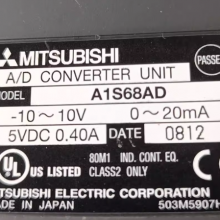 A1S68AD MITSUBISHI A/D CONVERTER New and Original