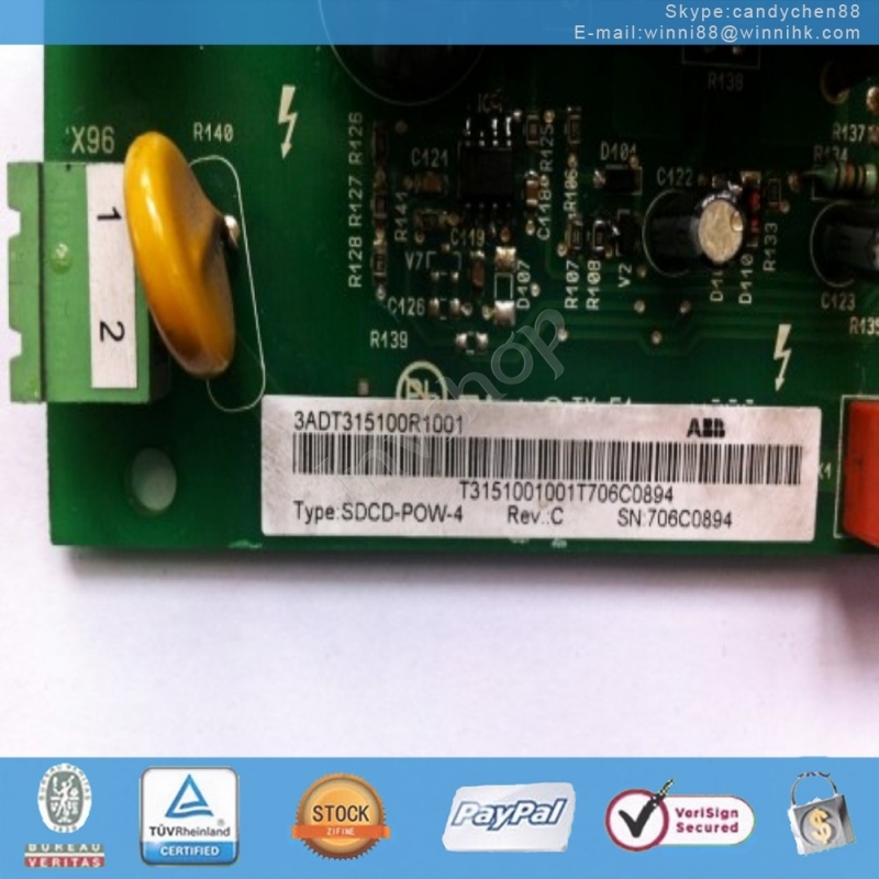 abb sdcd-pow-4 power board verwendet fÃ¼r 60 tage garantie