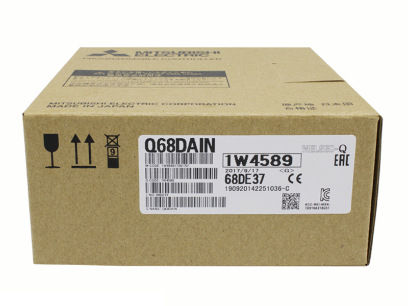 Mitsubishi Q series PLC Q68DAIN Analog Module