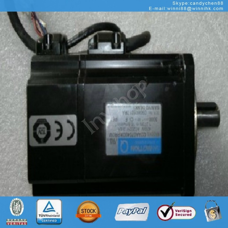 Used servo Q2AA07040DXPR0M motor for Sanyo 60 days warranty