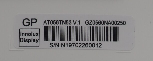 AT056TN53 V.1 40 pins FPC 5.6 inch 640*480 lcd display modules