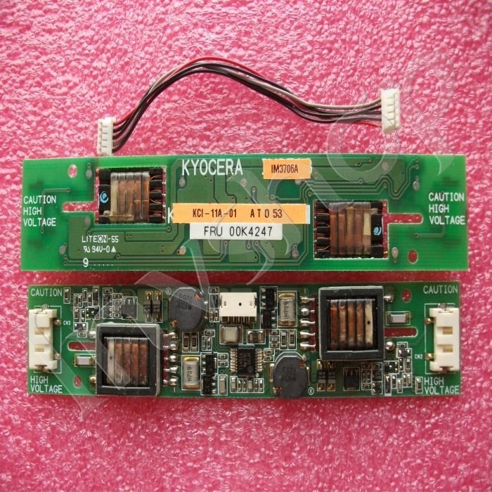 LCD INVERTER KYOCERA KCI-11A-01 IM3706A CAUTION HIGH VOLTAGE