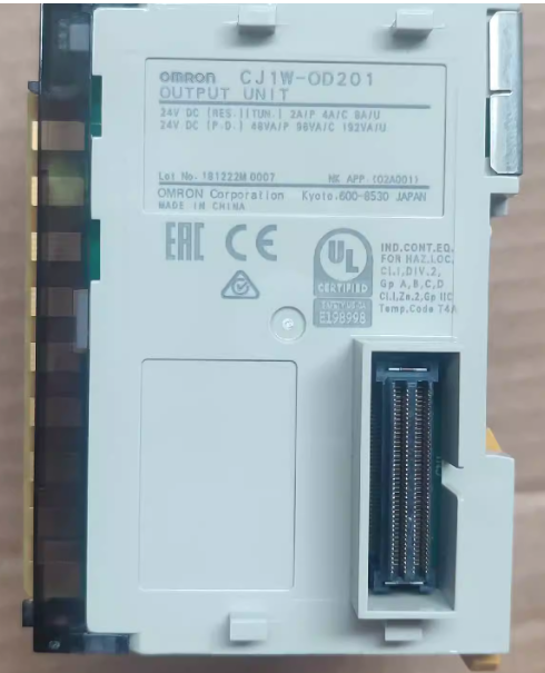 omron CJ1W-OD201 PLC output unit module