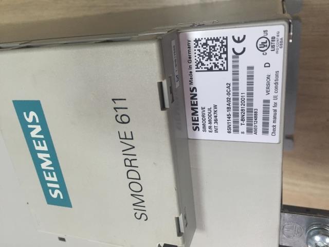 Siemens 6SN1145-1BA02-0CA2 36/47kw Simodrive E/R-Module