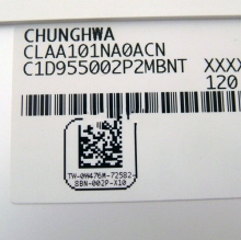 claa101na0acn bildschirmauflösung von 1024 (rgb) × 576 cpt industrial touch - screen - monitor 60hz