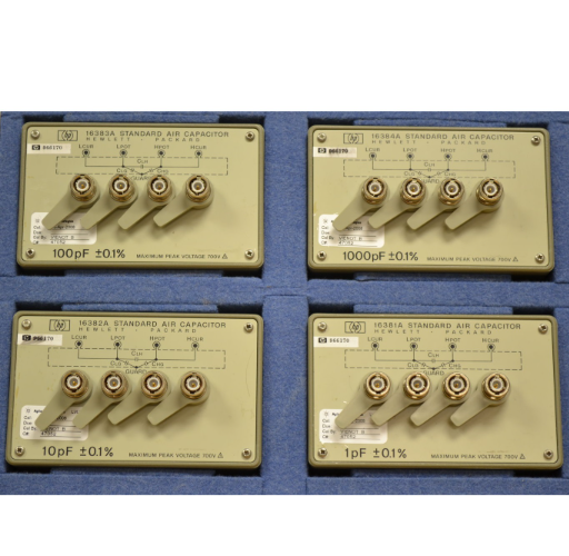 16380A HP Standard Air Capacitor Set