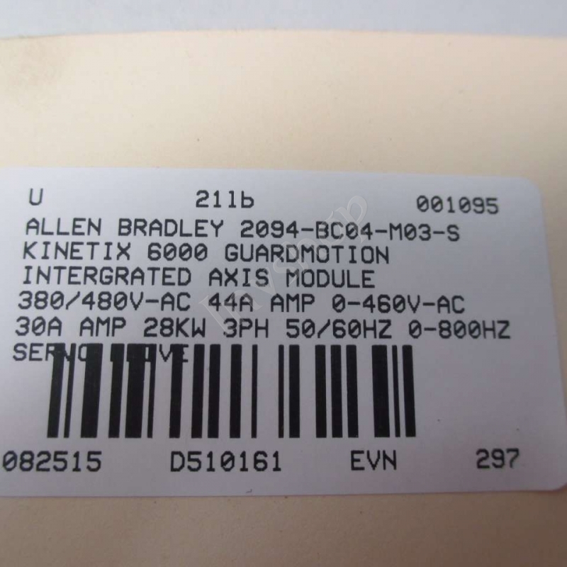 Allen Bradley 2094-BC04-M03-S Servo axis module