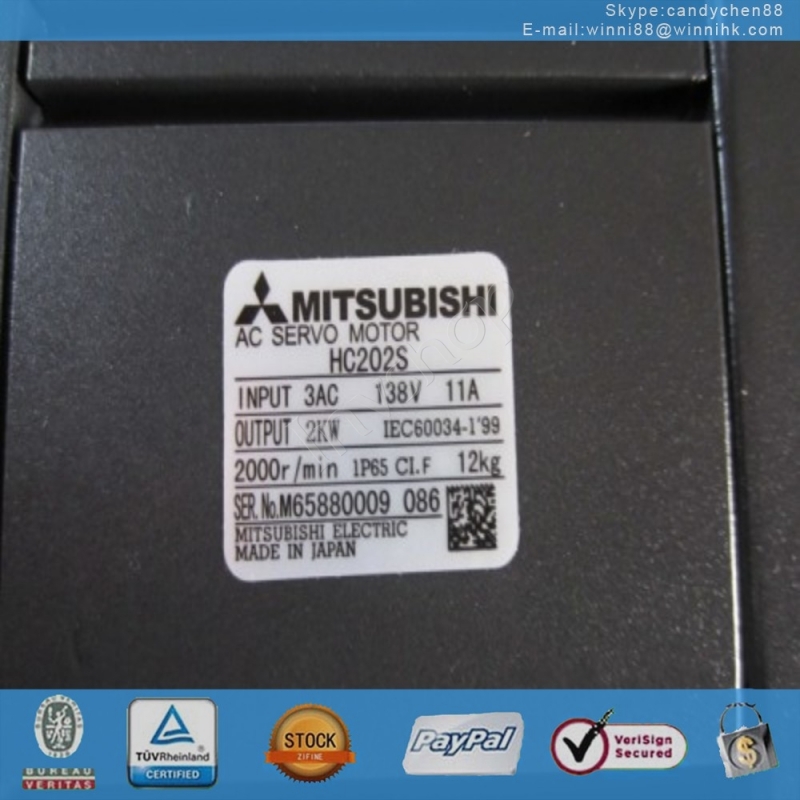 HC-202S for Mitsubishi servo motor Used 200W 60 days warranty