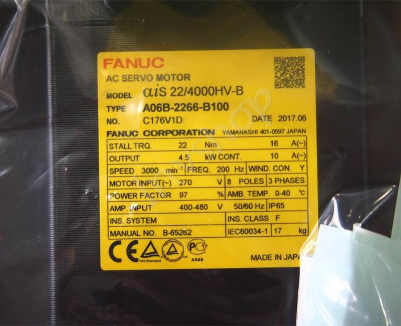 A06B-2266-B100 Fanuc-Servomotor