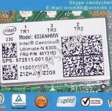 Ultimate-N Intel Centrino 6300 Wifi Card Lenovo 60Y3233 New