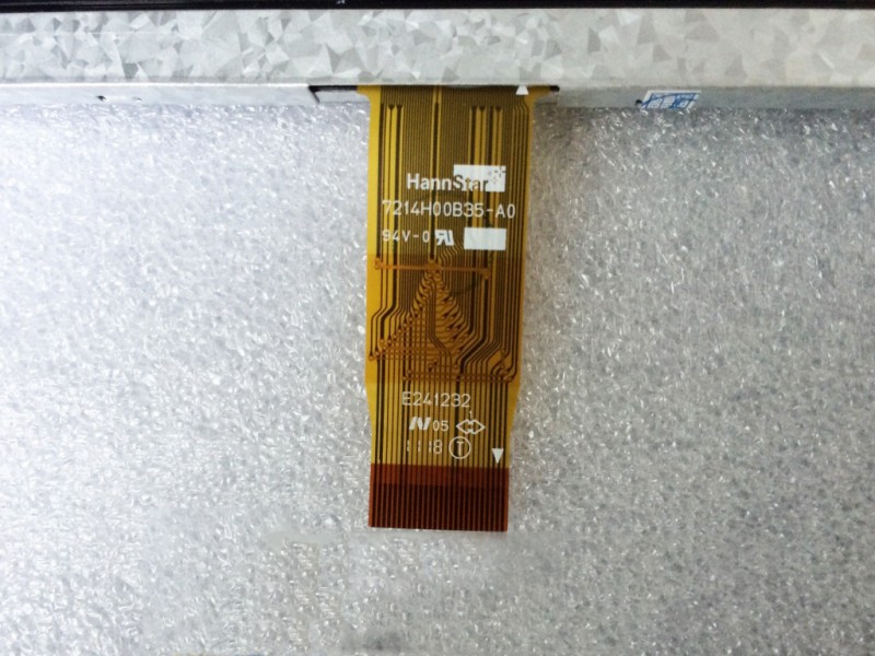 5.0 inch CPT A-Si TFT LCD Screen CLAA050LA01CW Display area 108*64.8