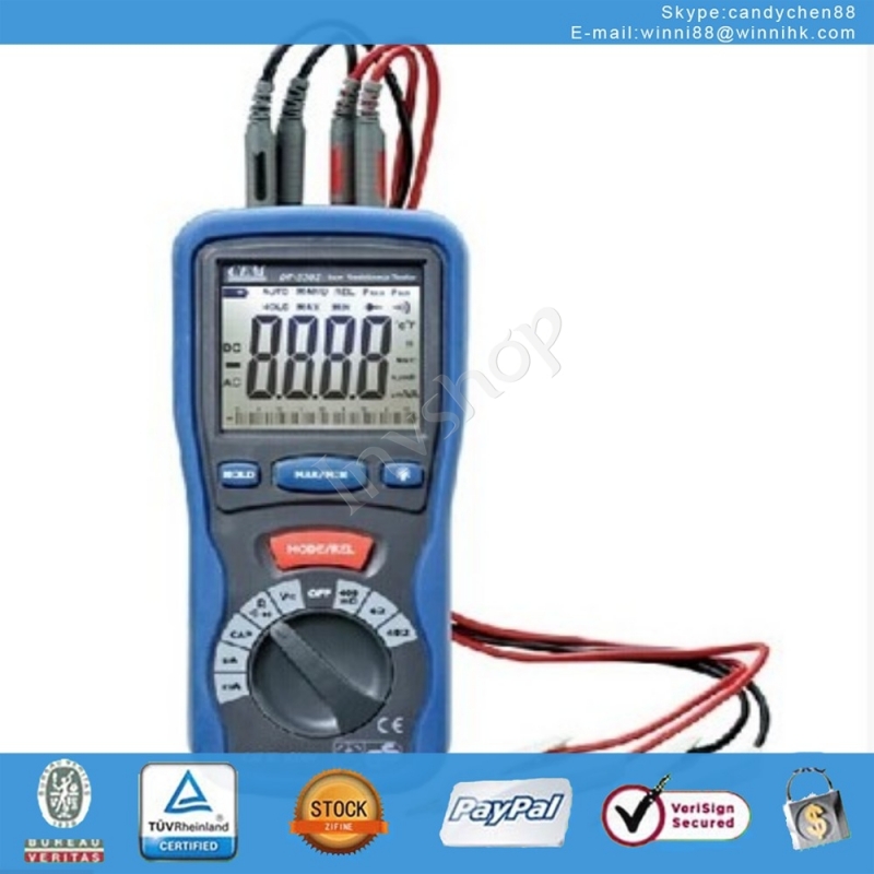 CEM NEW DT-5302 4 Line Resistance tester