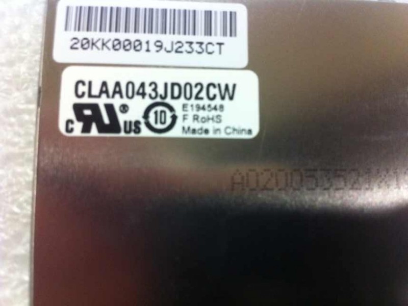 7inch tft - lcd - bildschirm vorbei aktive bereich 153,6 × 86.64 mm hsd070idw1 - a21