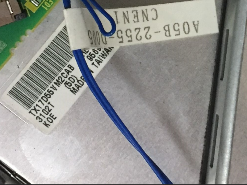 TX17D55VM2CAB LCD MONITOR FÜR YASKAWA Schweißbetrieb LCD PANEL